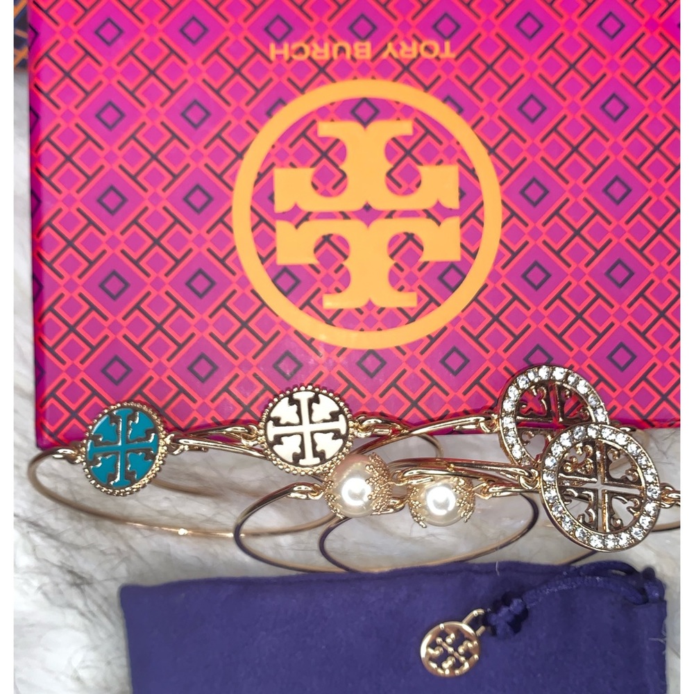 6 bracelets tory Burch